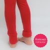 Červené MERINO leginy (Velikost 110/116)