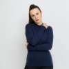 Dámské navy MERINO tričko (Velikost M)
