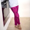 Fuchsiové leginy les (Velikost 110/116)