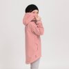 Dětský starorůžový softshellový oversize kabátek (Velikost 110/116)