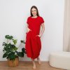 Šaty Raindrop Long Day Red (Velikost M)