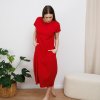 Šaty Raindrop Long Day Red M+XL II. jakost (Velikost XL)