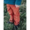 Dětské terakota softshell kalhoty s fleecem 1