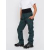 Dětské zelené softshell kalhoty s fleecem 2