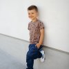 Dětské toffee tričko les (Velikost 122/128)