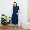 Šaty Raindrop Long Day Petrol Blue (Velikost M)