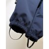 Dětské softshell kalhoty s laclem navy 3