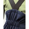 Dětské softshell kalhoty s laclem navy 2