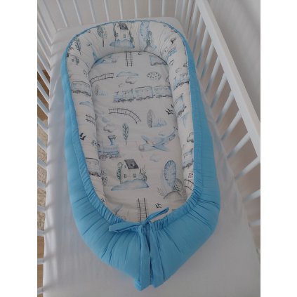 Hniezdo vláčik modré