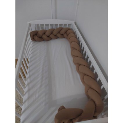 Pletenec hnedý 200cm