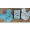 Vankúš Mickey/Minnie minky