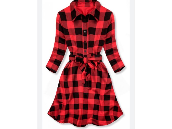 Úplet červené káro