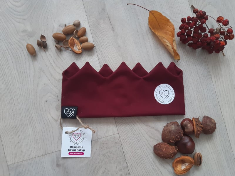 Jak se šije čelenka korunka?