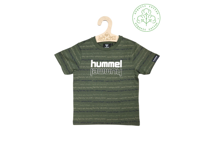 Triko - khaki s nápisy