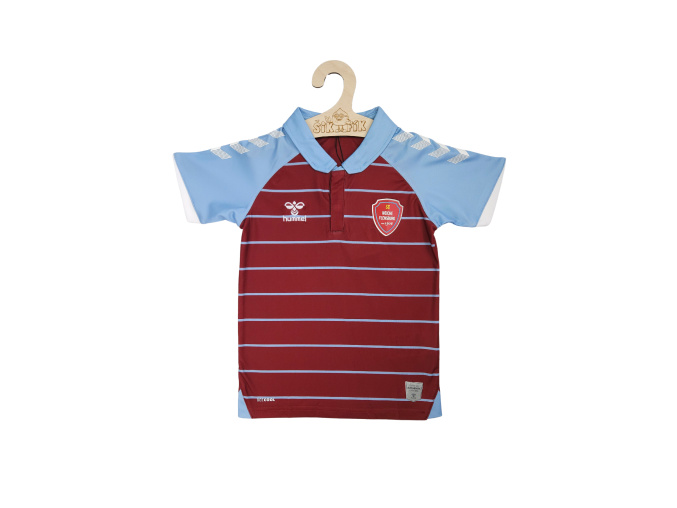 Triko - sportovní dres - vínovo/modrý