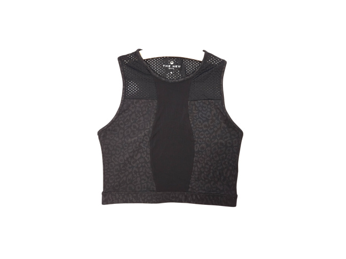 Sportovní crop - černý