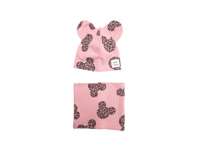 Jarní set - Mickey - růžový
