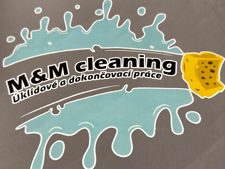 Ukázka potisku pro firmu M&M Cleaning Velké Hamry - Šiklo