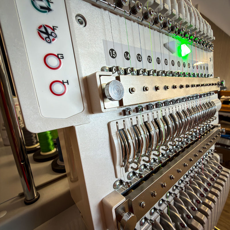 Výšivka – profesionální stroje