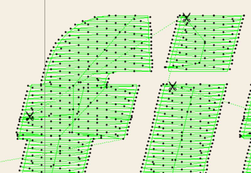 Příprava potisku nebo výšivky – ilustrační foto