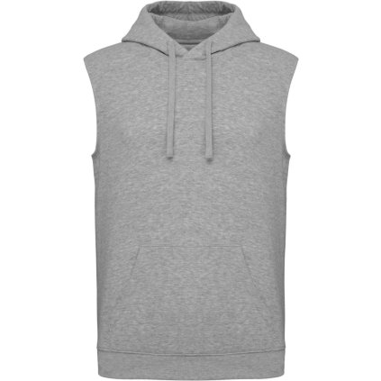 Unisex mikina bez rukávů bez potisku
