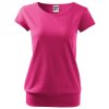 damske triko city A fuchsiova