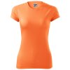 damske funkcni triko A neon mandarine