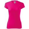 damske funkcni triko A neon pink