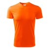 detske funkcni triko A neon orange