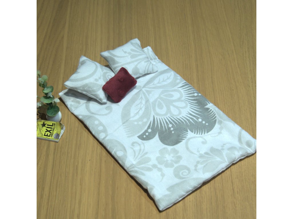 lozni souprava velka sede kvety1