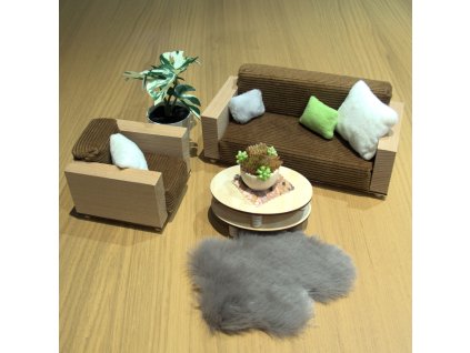 sedaci souprava hneda1