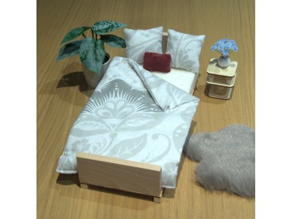 postel 32cm sede kvety1