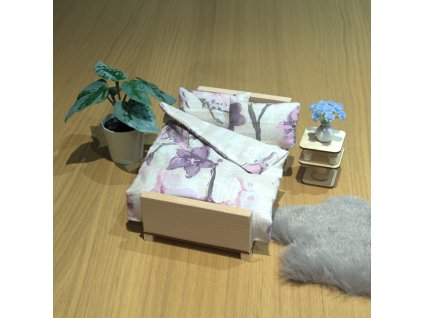 postel 20cm fialove kvety1