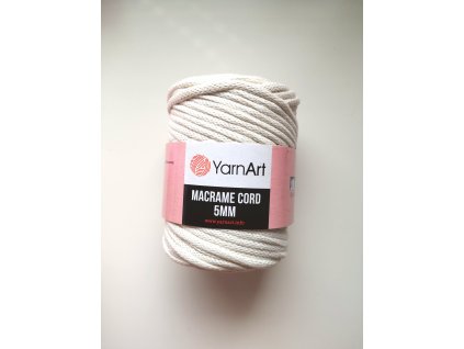 Yarnart Macrame Špagát- Cord 5 mm 752