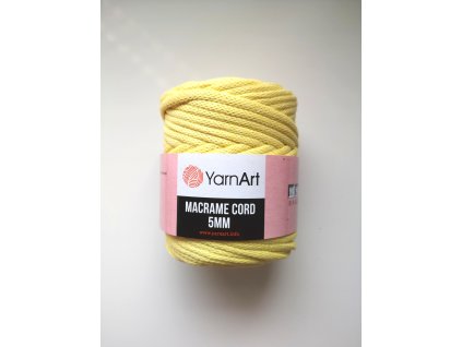 Yarnart Macrame Špagát- Cord 5 mm 754