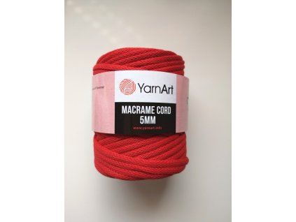 Yarnart Macrame Špagát- Cord 5 mm 773