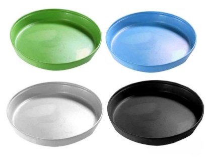 Kulatý tác Deep Tray - zelený