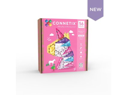 Connetix Tiles - Třytivý jednorožec 56 kusů