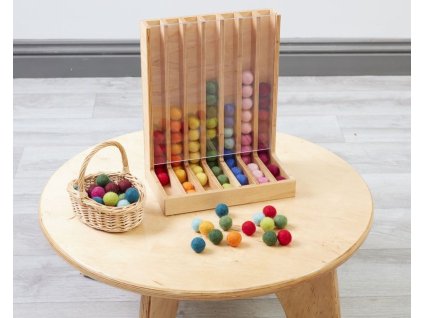 Stojan na třídění a počítání