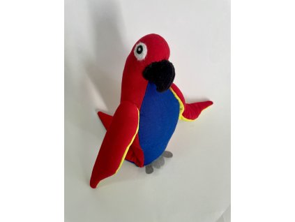 123 handmade dekoracie papagaj sikovny obchodik
