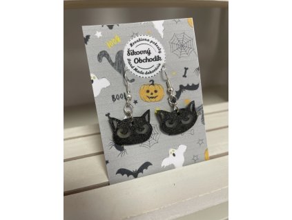 123 handmade nausnice halloween sikovny obchodik