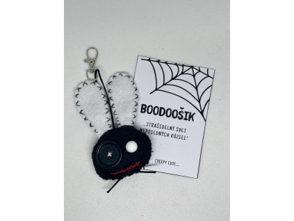 boodoosik privesok mucha cierna