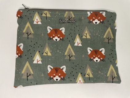 hn24 handmade doplnky kozmeticka tasticka velka s liskami sikovny obchodik