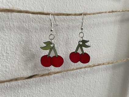 dop02 handmade doplnky nausnice zmrtovacia folia ceresne sikovny obchodik