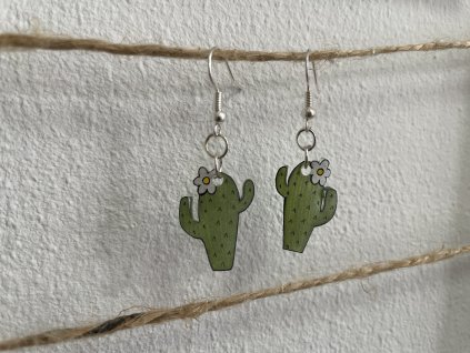 dop02 handmade doplnky nausnice zmrtovacia folia kaktus sikovny obchodik