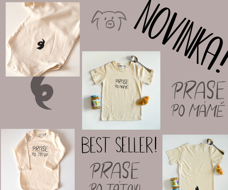 Prase po tátovi - Dětské tričko