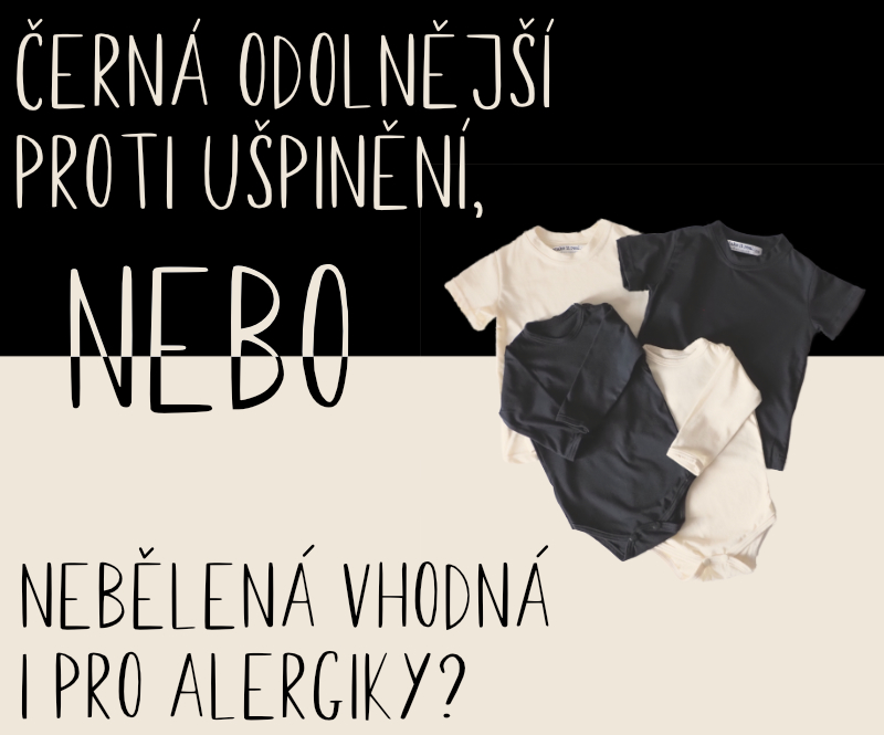 Černá trička a body
