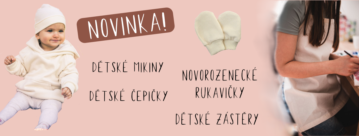Novinky - dětské mítinky, čepičky