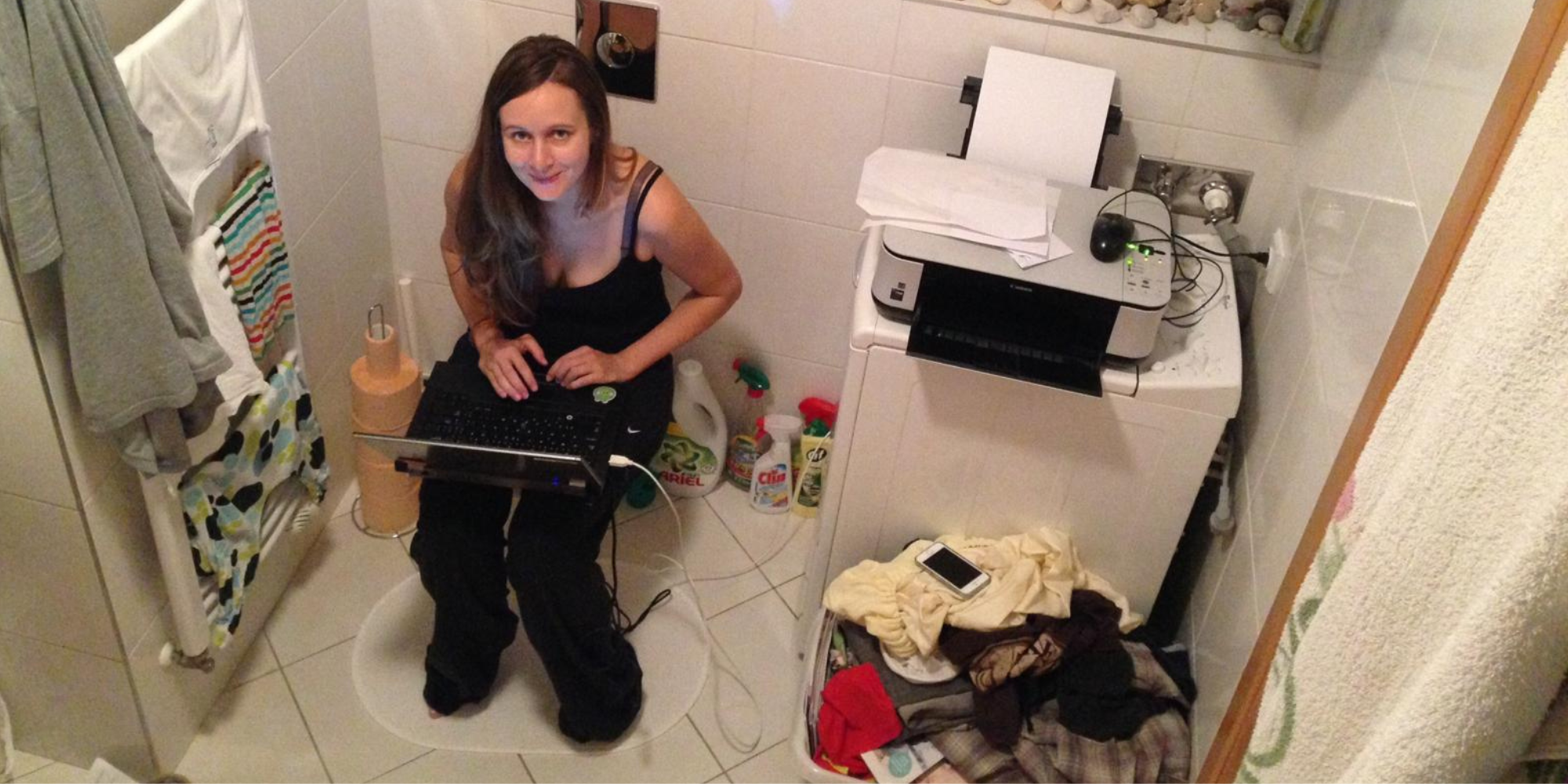 ZAČÁTKY V KOUPELNĚ