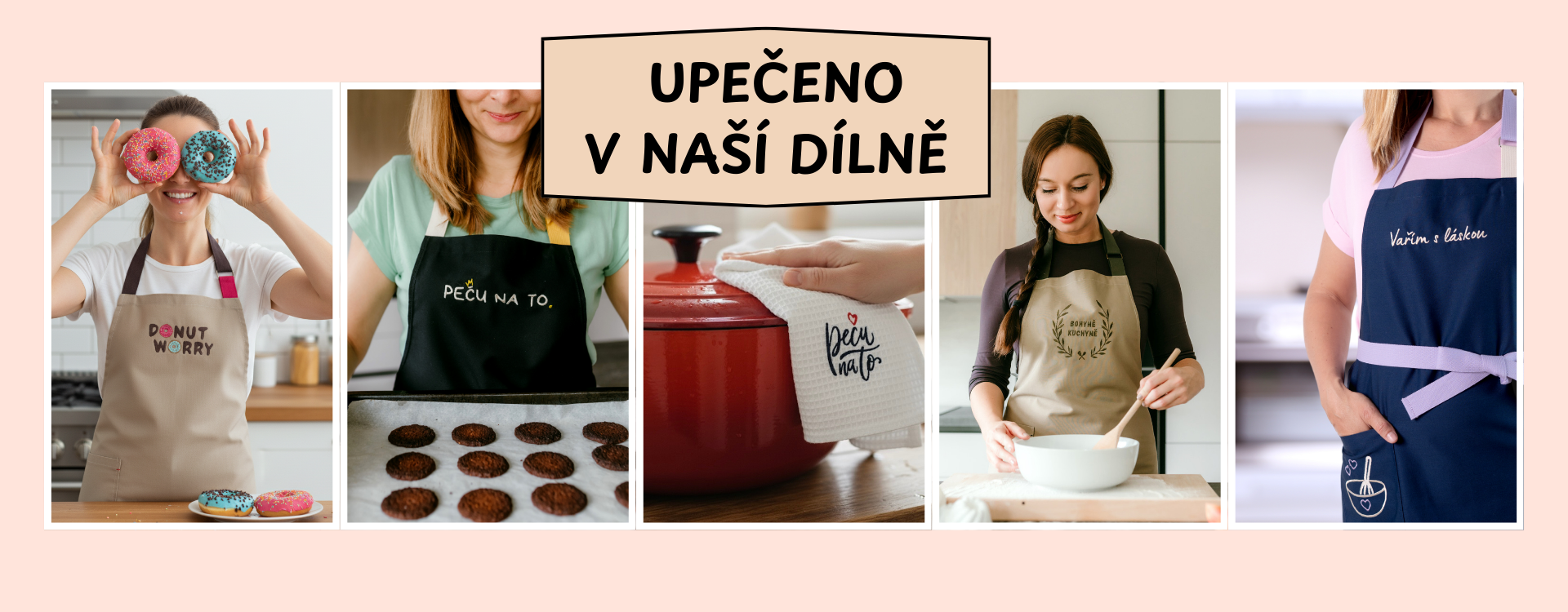 Nové zástěry v nabidce